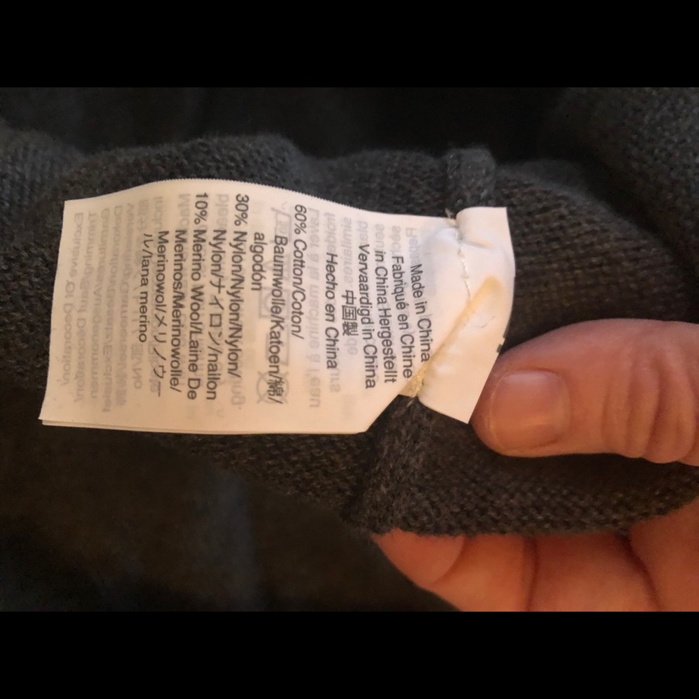 J.Crew bell ribbon tie sleeve crew neck sweater - Picture 5 of 7